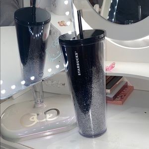 Starbucks NWOT black tumbler